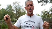 Load and play video in Gallery viewer, Only Believe Christian T-Shirt | 12:11 Apparel

