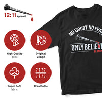 Load image into Gallery viewer, Only Believe Christian T-Shirt | 12:11 Apparel
