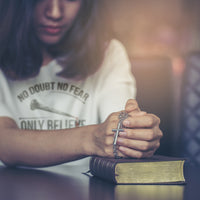 Load image into Gallery viewer, Only Believe Christian T-Shirt | 12:11 Apparel
